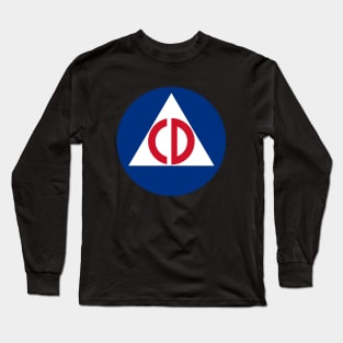 Civil Defense Long Sleeve T-Shirt